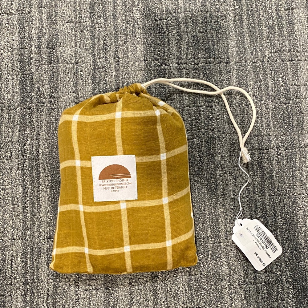 New Brixton Phoenix Fireside Muslin Swaddle